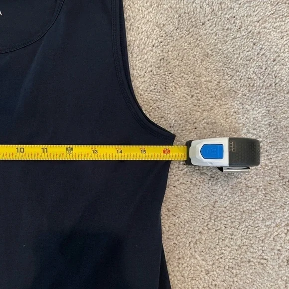 Athleta Navy Open-Back Tank Top - Picture 7 of 7